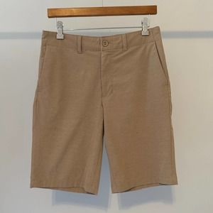 George‎ Men's Khaki Shorts Size 30 with 11" Inseam Pre-owned